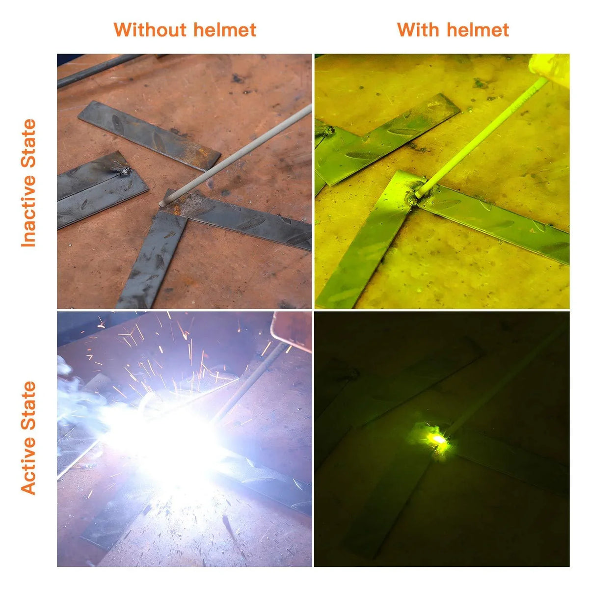 Lenses, Range MIG 3/4-8/9-13, TIG Welding NEW Power TACKLIFE - Class for PAH04D (1/1/1/1), Shade Solar Optical Helmet Plasma Auto Grinding Full Darkening, Replacement MMA 6Pcs Feature