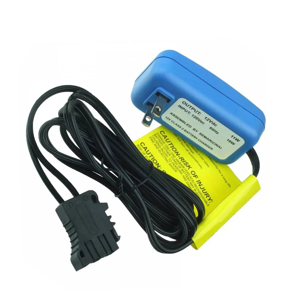 900 Polaris Vehicle 12V Charger for On Ride Kids and Deere 12Ah XUV John RZR Battery Perego Gator Peg
