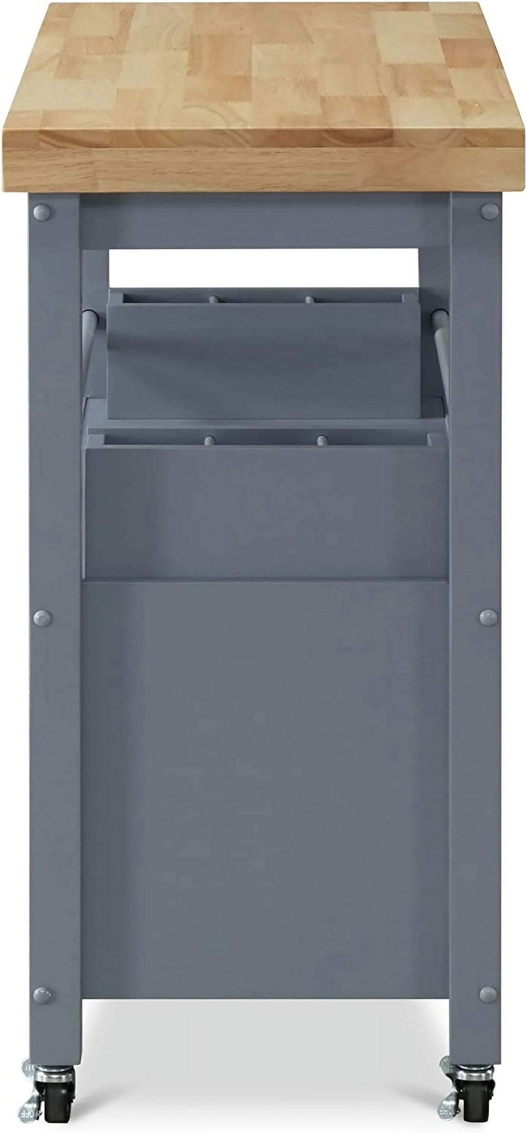 Cabinet Bar Table, Rolling Organization Storage, , Home Anson And Butcher Portable Cart Block Gray Island With For Apartment Kitchen Wheels