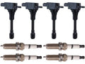 4-Cylinder and Altima Spark 2009 2016 - Compatible 2014 with Nissan 2018 2012 2008 2.5L Coil - 2011 2017 2007 2013 2010 - Kit Ignition Plug 2015 8-Piece