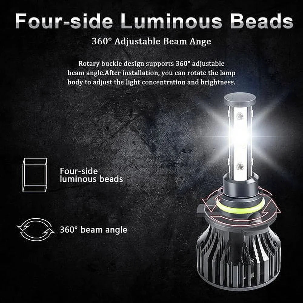 2017 antiniebla + 6 Chrysler 2019 2020 Para luces faro 2018 For set LED Pacifica