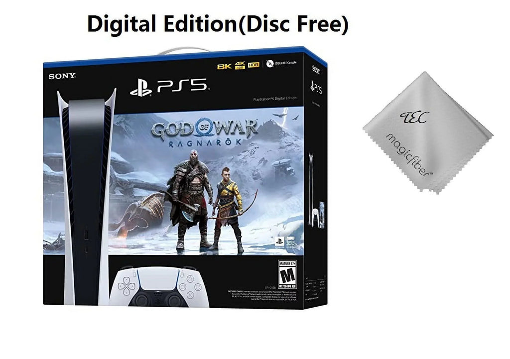 War 5 TEC -PlayStation Edition) Video - Sony Bundle Console Ragnarök (Digital (GOW) Game with of PlayStation_PS5 God