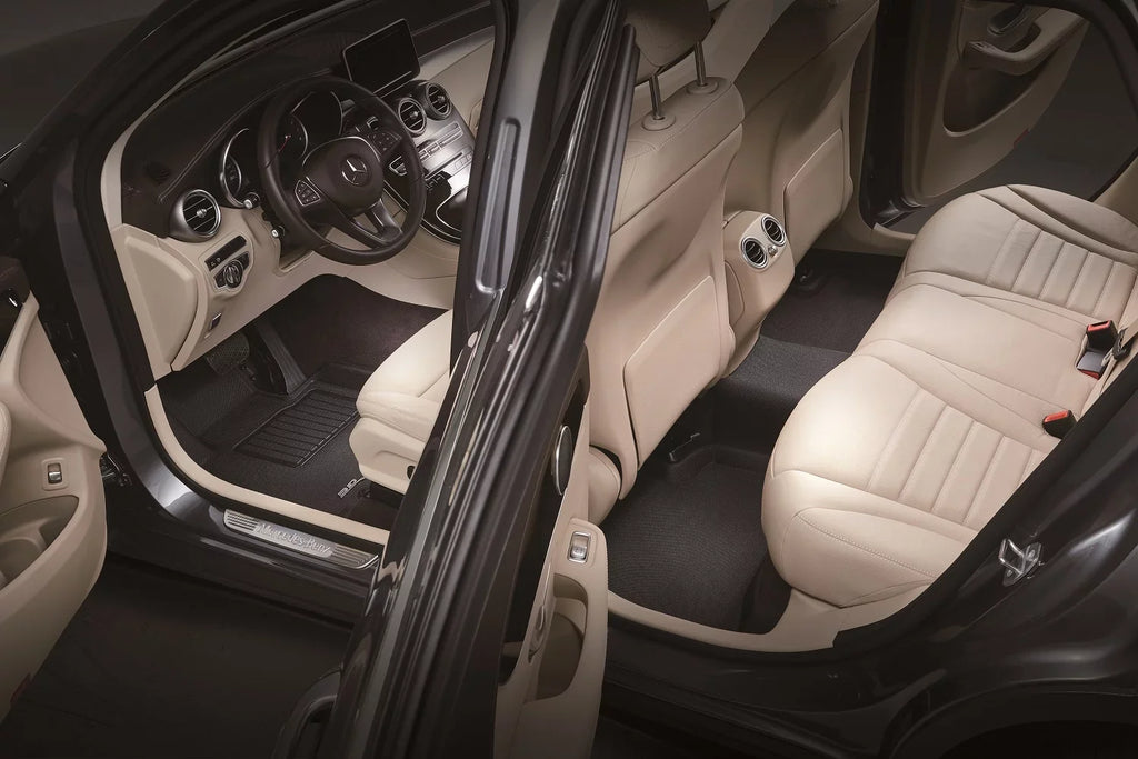 Set compatible LEXUS RX 2023-2024 SERIES Mat Full - with KAGU (BLACK) MAXpider 3D Floor