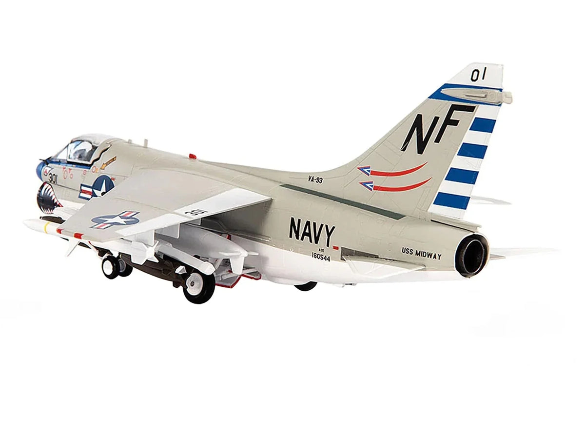 Wings Blue "VA-93 (1979) United A-7E Attack Blazers 1/72 Aircraft Vought Diecast JC States Midway" Model Navy Corsair II by USS
