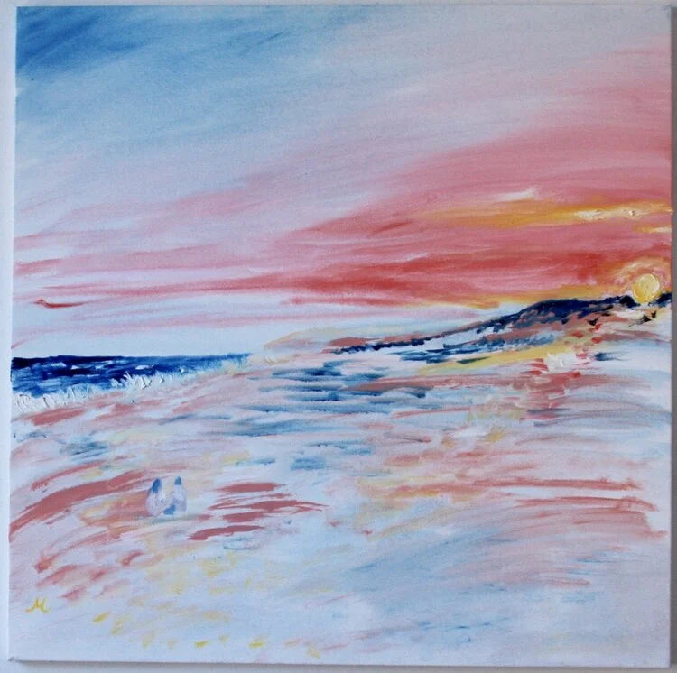 '- by Montauk 100% Sunset Paul Scarf Cashmere James Cheung