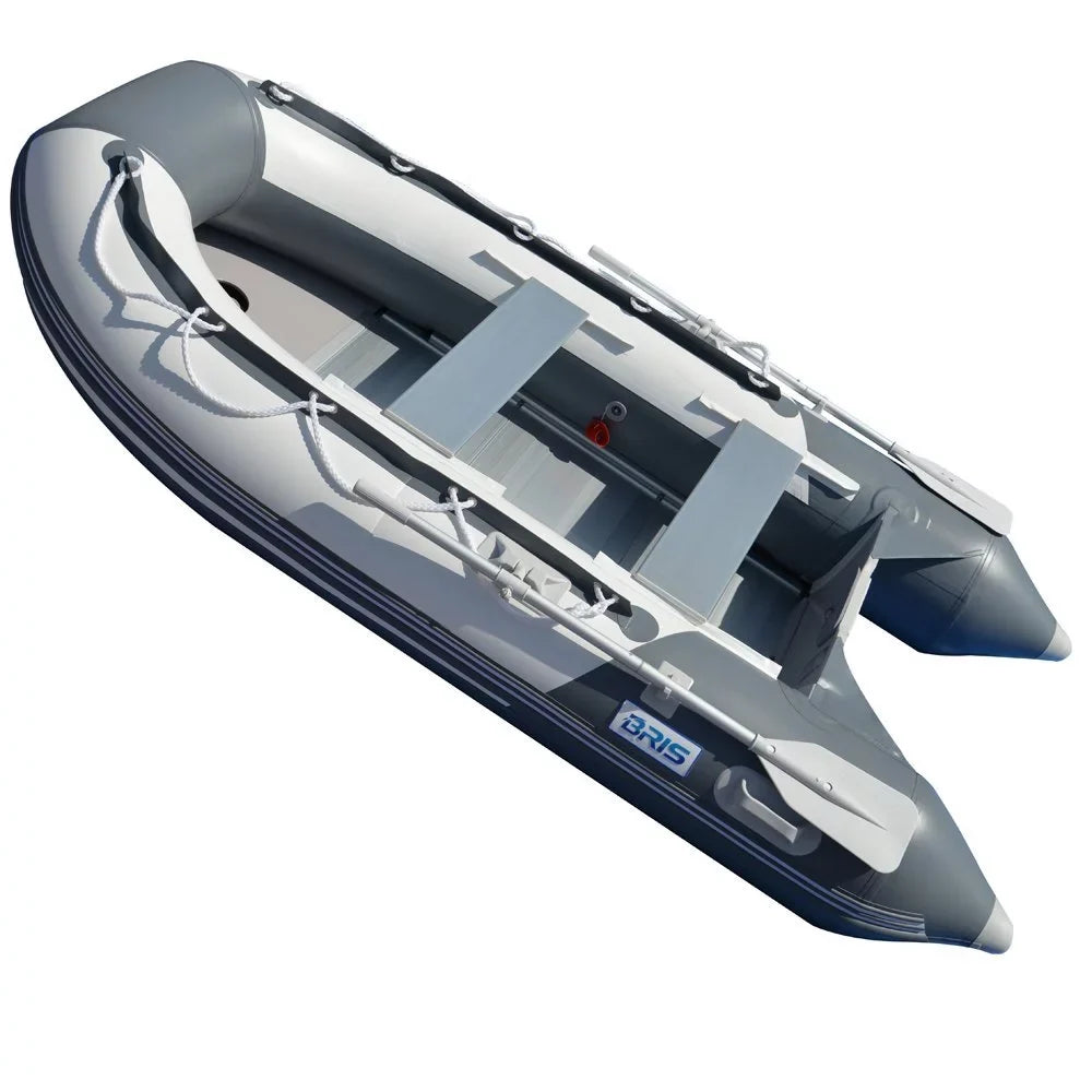 Inflatable Tender BRIS Dinghy floor Boat Ft. Raft Aluminum 9.8 with