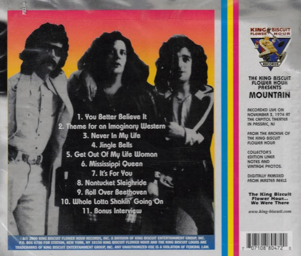 Greatest Hits Live! (CD) - Mountain