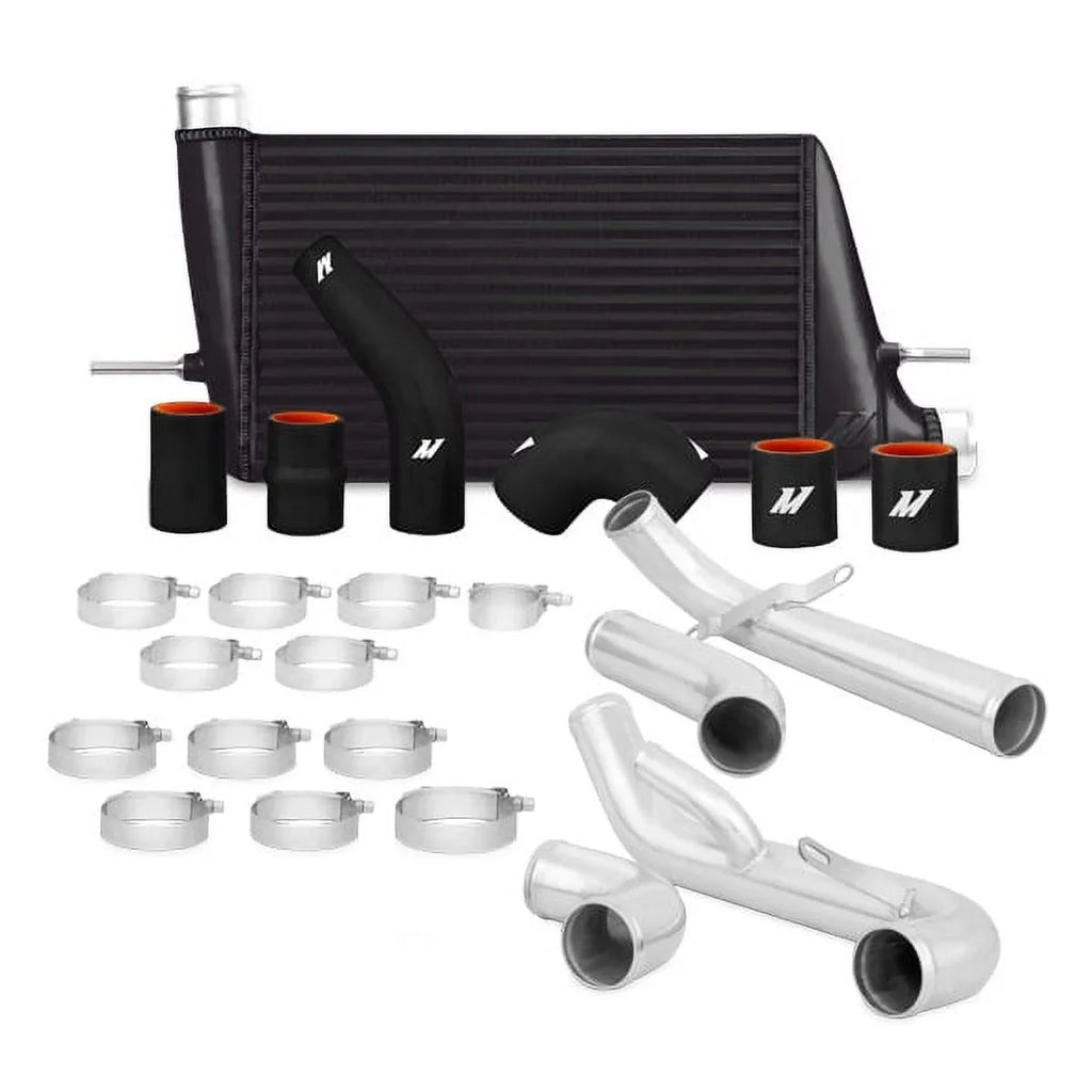 Intercooler 2008-2015 MMINT-EVO-10KBK Kit Mishimoto Performance Compatible Black Evo X Mitsubishi Lancer With