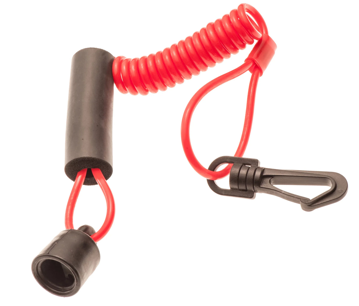 Dess Cap & Key Ignition Tether 278002199 Sea Red Programmable Floating Lanyard Doo