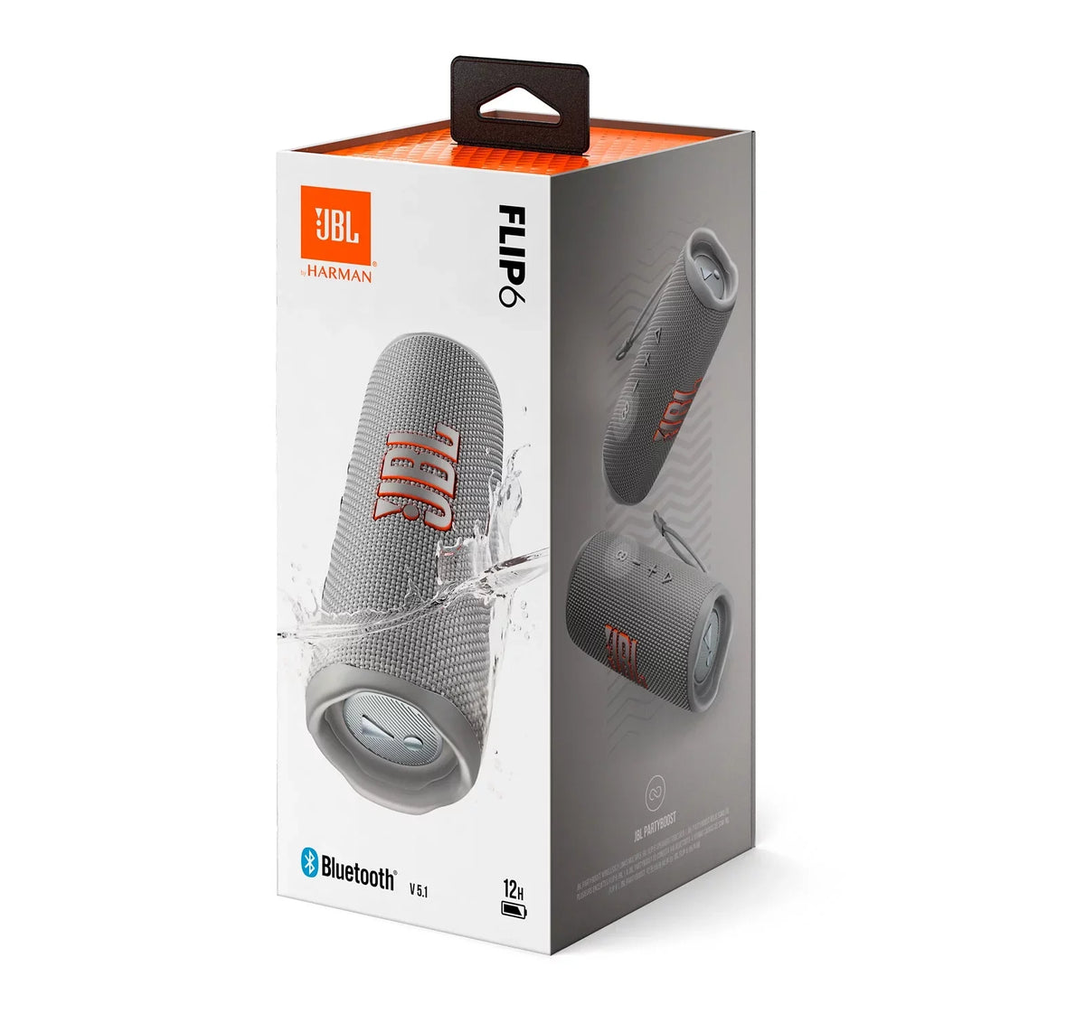 Portable Speaker Bluetooth Box Gray Flip 6 JBL Open