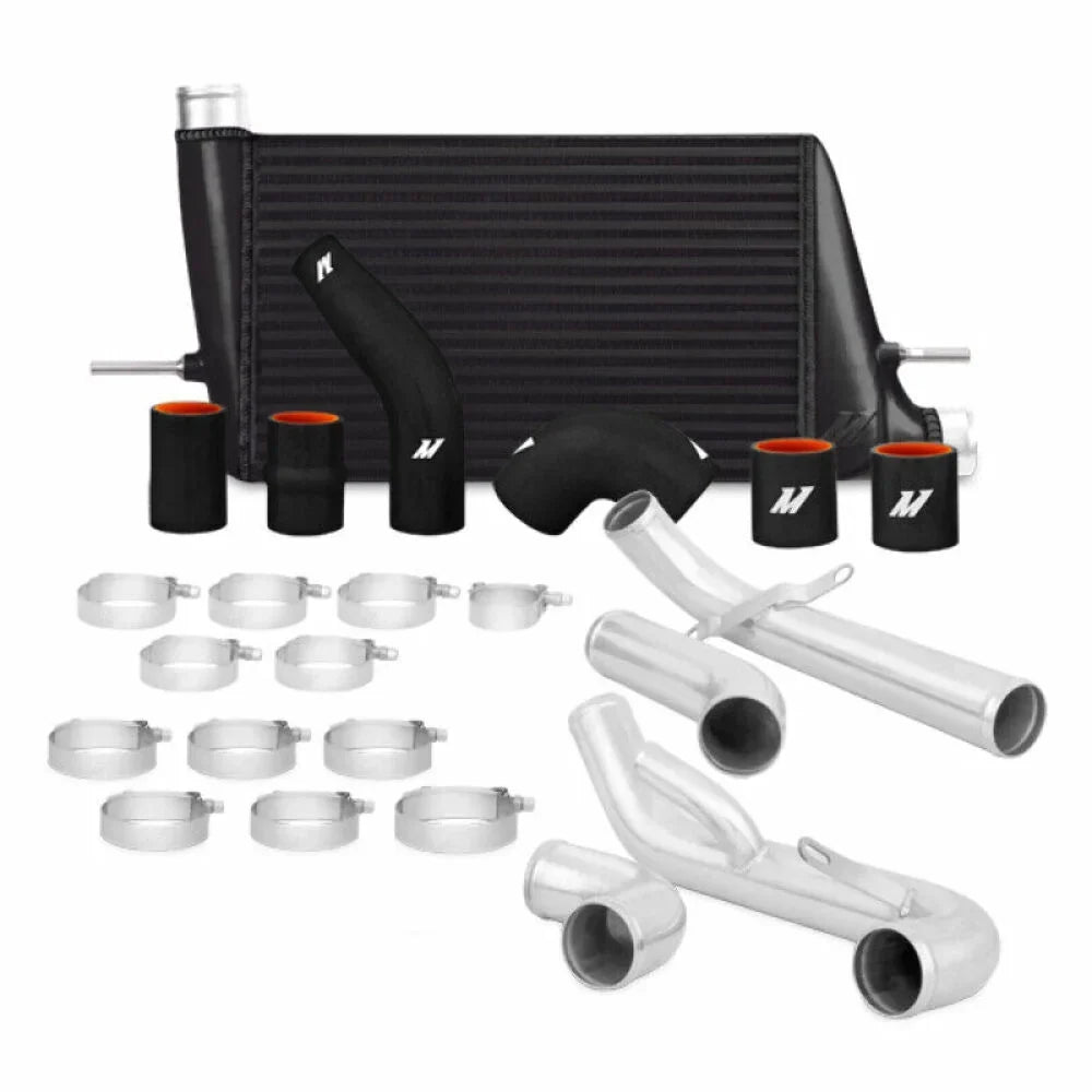 Intercooler 2008-2015 MMINT-EVO-10KBK Kit Mishimoto Performance Compatible Black Evo X Mitsubishi Lancer With