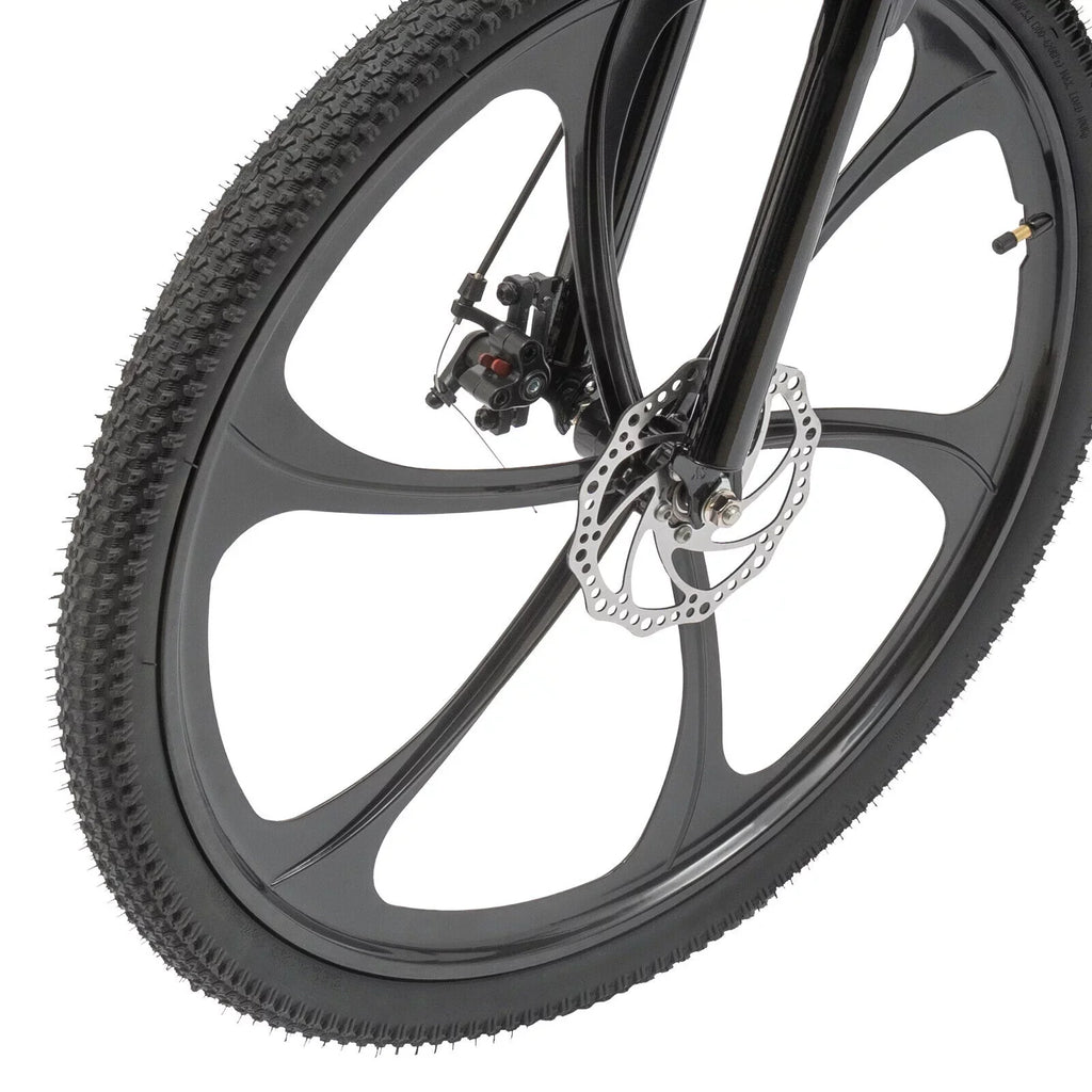 Bicycle Loading Adult City Black Max 150kg/330lbs Folding Shifter Carbon 26" Light Folding Bike Steel Camping 21-Speed Miumaeov Bike Weight