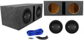 Box (2) Polk Car Audio Sub Enclosure MM1042DVC Subwoofers+Vented 10” Audio 2400w