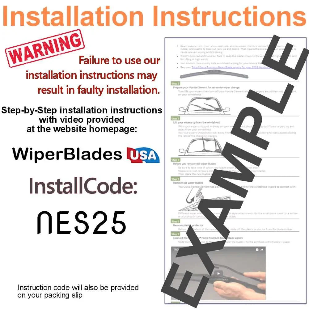 (Set Wiper Performance Beam 2019 Base w/Rear 3) Wipers Cadillac XT5 of