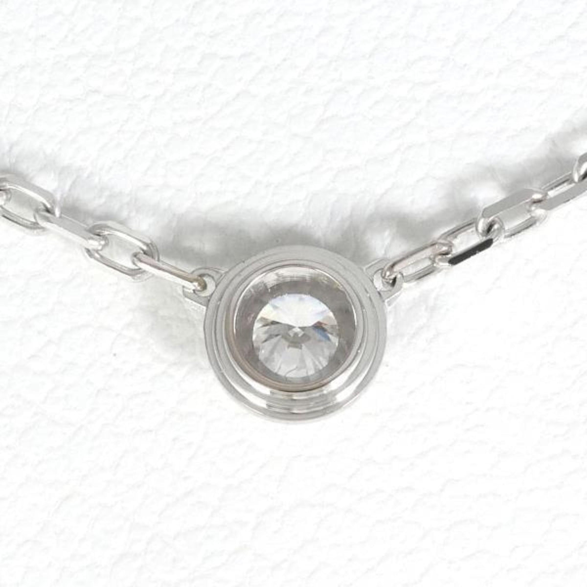 Necklace Similar Pre-Owned Diamond approx. D'Amour (Good) Cartier weight 41cm SM Approx. Total 3.0g K18WG