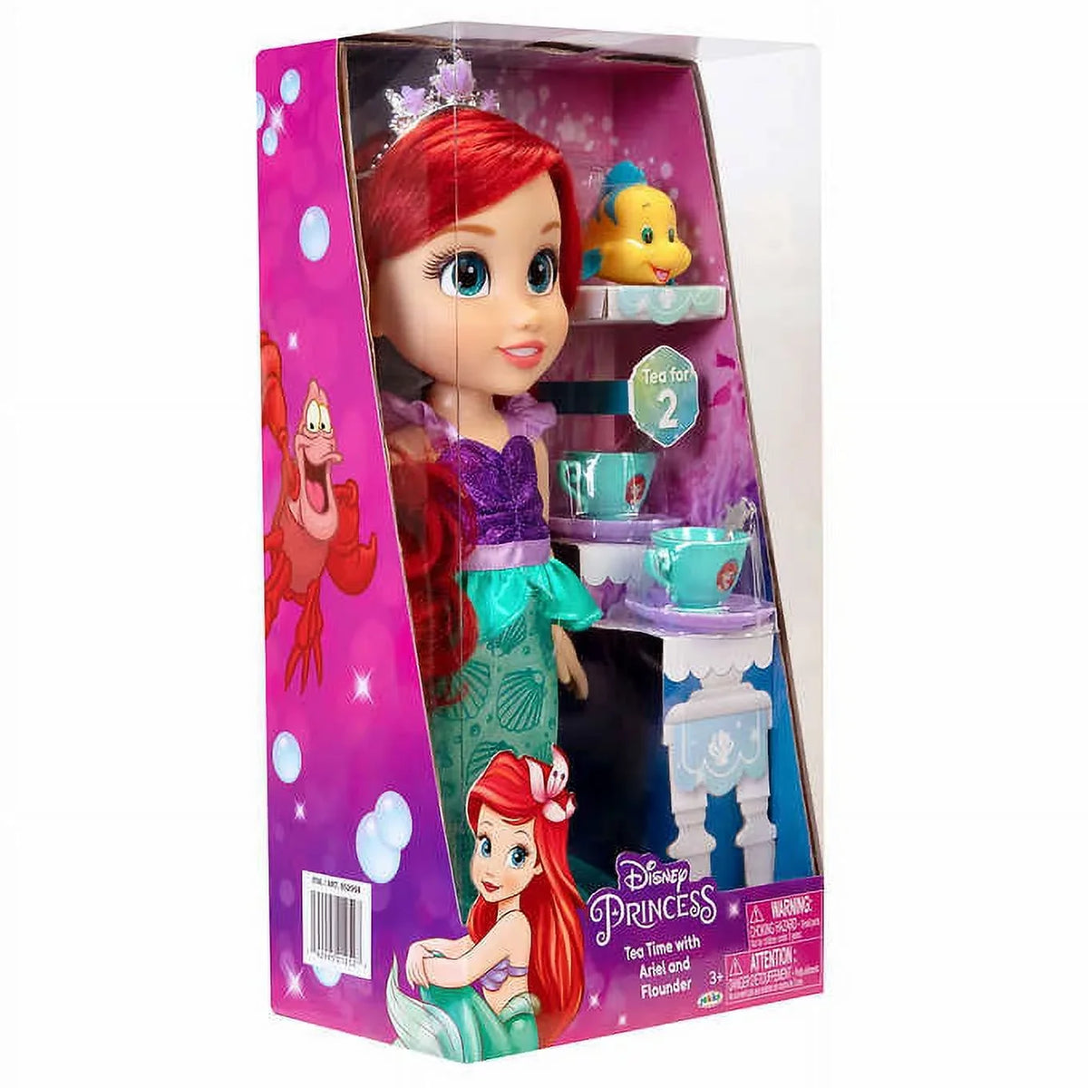 And Flounder Time Disney W Princess Tea Doll Ith Ariel