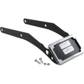 '- CV-4653 Chrome Mount Frame Plate Cycle License and Visions Signal Curved Slick