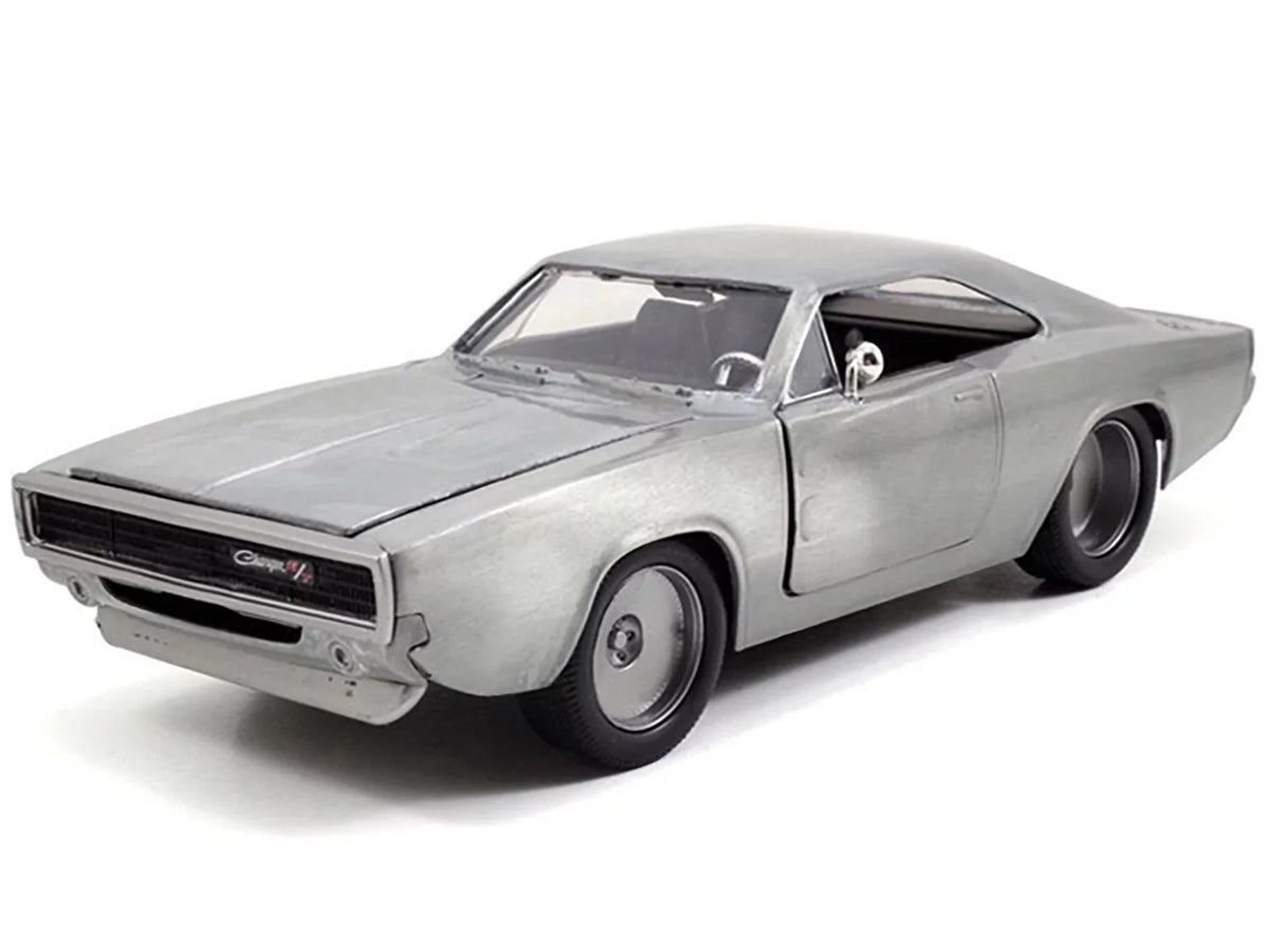 7" & by R/T 1/24 Dodge Jada Furious "Fast Car Bare 1970 Diecast Metal (2015) Movie Dom's Charger Model