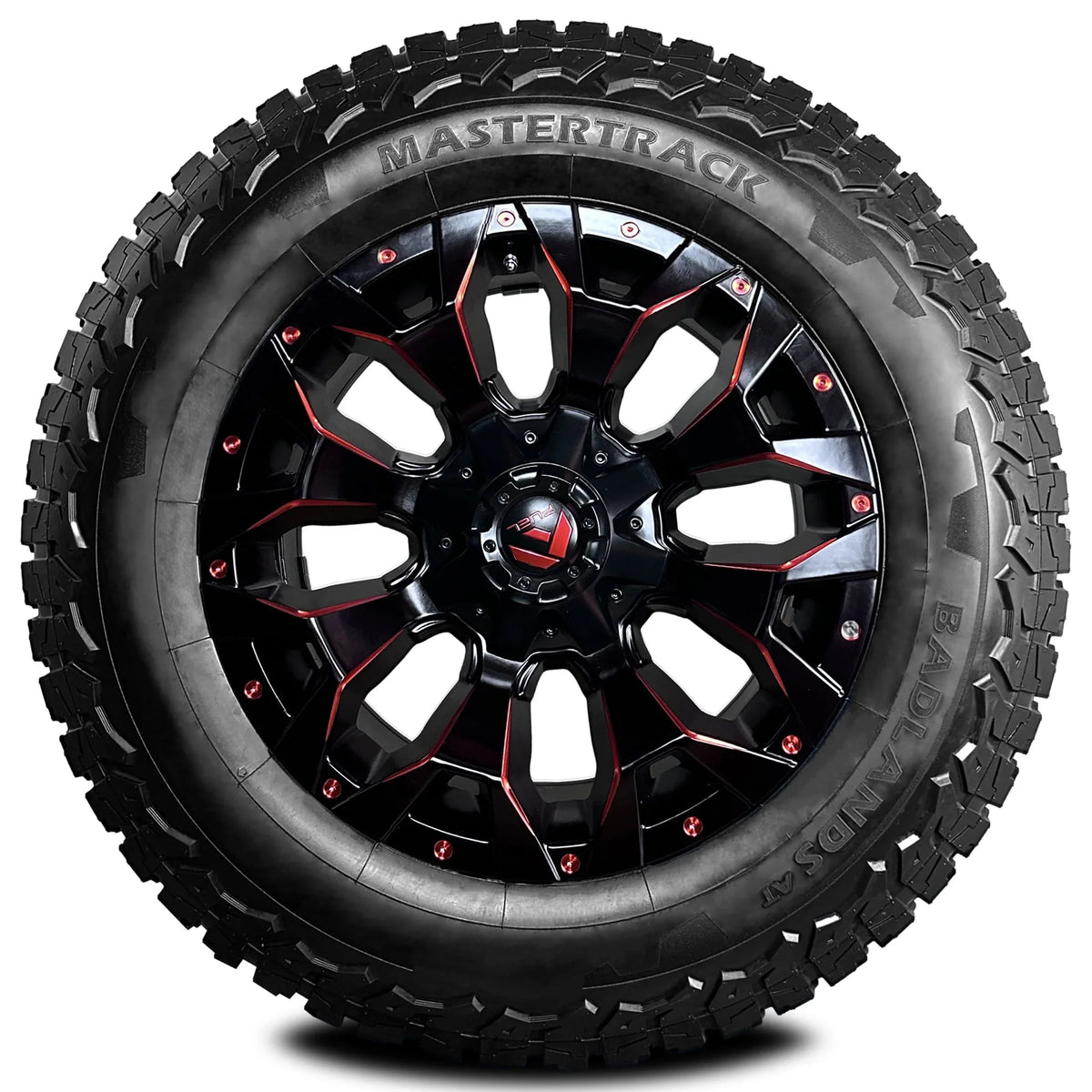 124S BADLANDS Ply Light AT Mastertrack 10 E SUV Tire LT265/70R18 Terrain 265/70/18(Tire Truck Only) All