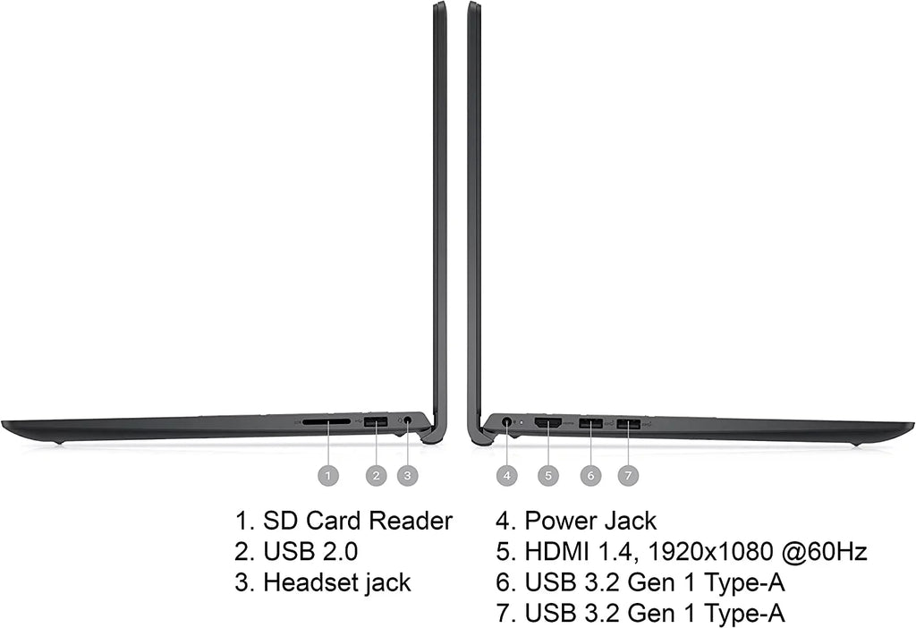 Home Touchscreen HD 15.6" Laptop Xe 11 Laptop, SSD 15 i7-1255U, Full Core RAM Black DDR4 Dell Iris Graphics,Webcam,HDMI Inspiron ,Intel Intel ,Wi-Fi, 64GB 1TB Bluetooth，Windows New