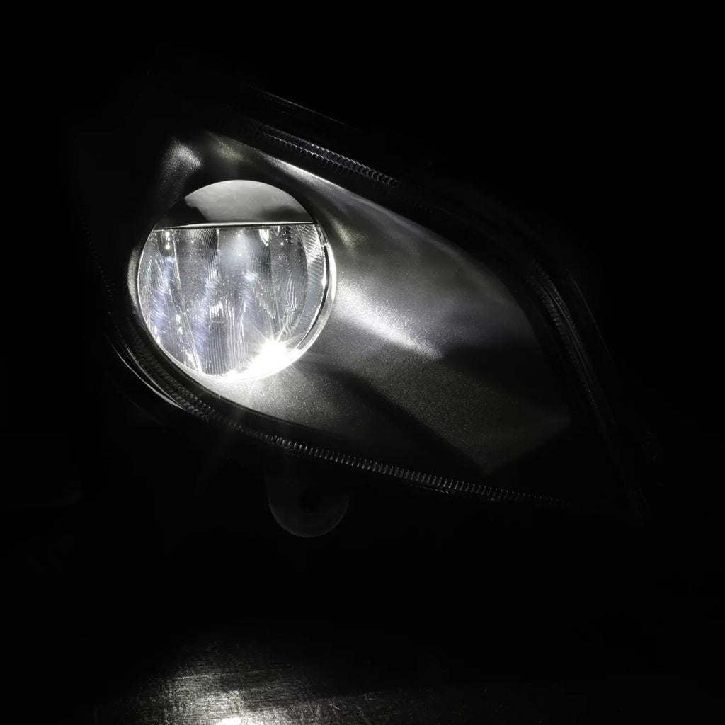 OE Lamp Freightliner - AKKON 2019 8 Fit Fog 2022 Truck Side Cascadia 2021 LED Passenger 126 Light Class Black 2018 2023 Style 2020