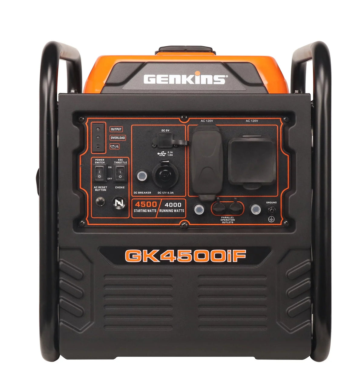 Generator Frame Watt Genkins 50% Reduce Portable Open Noise Inverter level 4500 by