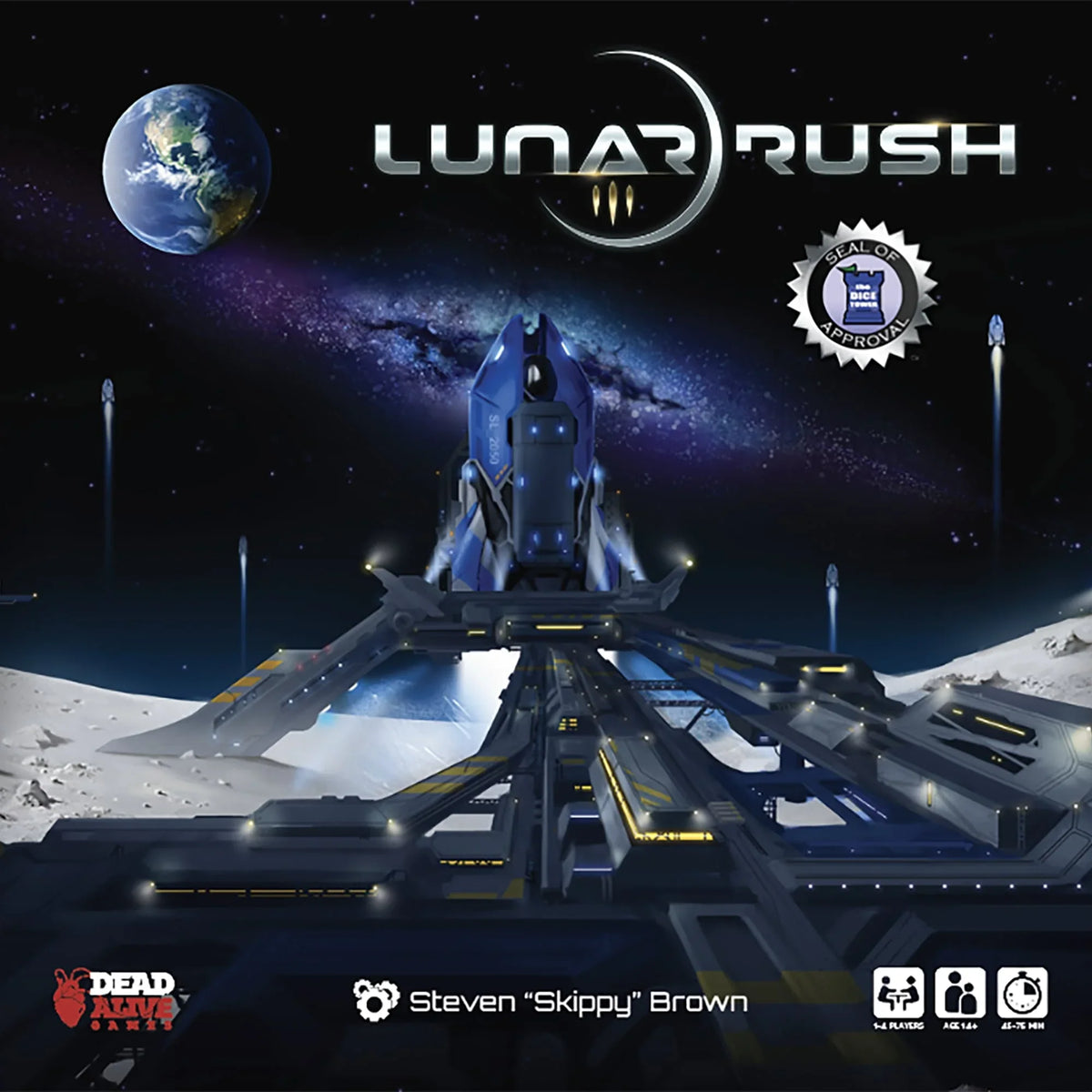 1-4 Alive | - Games players Where Simultaneous-Play Time is Hobby | A Lunar Rush Timing Euro Dead Key! Boardgame Gaming| | Based |
