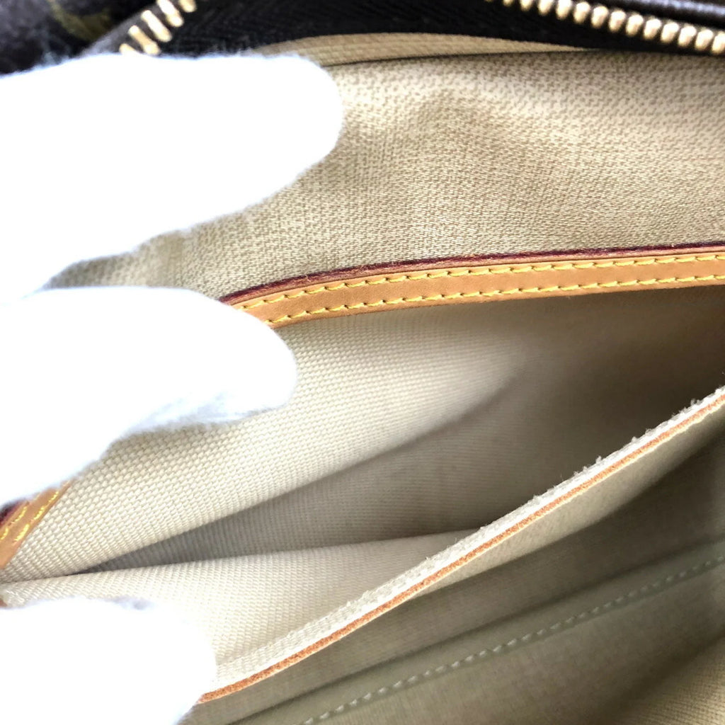 (Fair) M45254 Monogram Shoulder Bag Pre-Owned Canvas Women's Vuitton Louis VUITTON Reporter PM LOUIS