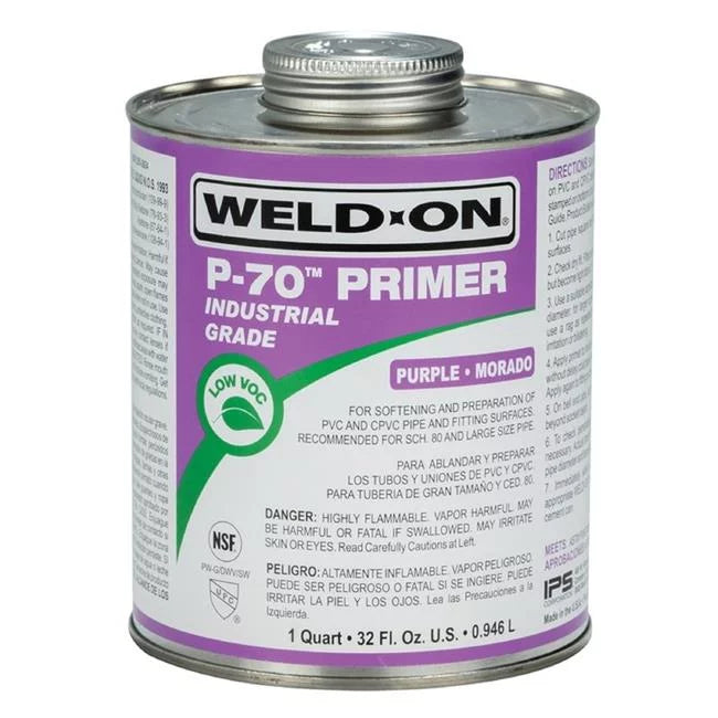 IPS Primer 1 Purple PVC Quart P-70