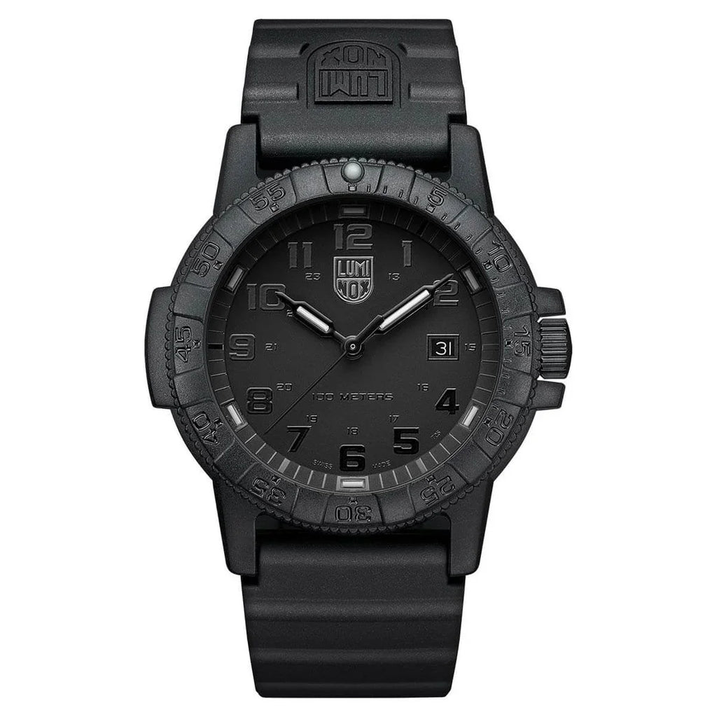 Band Men's Watch 0321.BO Turtle Black 0320 Giant Luminox Sea
