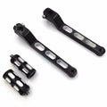 Glide Levers Shifter Shift Heel 1988 Style Levers/Gear w/ Pedal Shift Pegs 009A- For Motorcycle Harley Aluminum HTT- Toe and Electra Black Davidson later