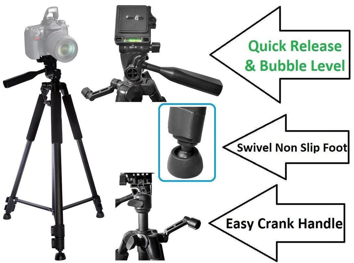 60" WITH For PRO NEW E-PL9 DUTY E-PL8 CASE E-M10 Olympus lll TG-5 TRIPOD