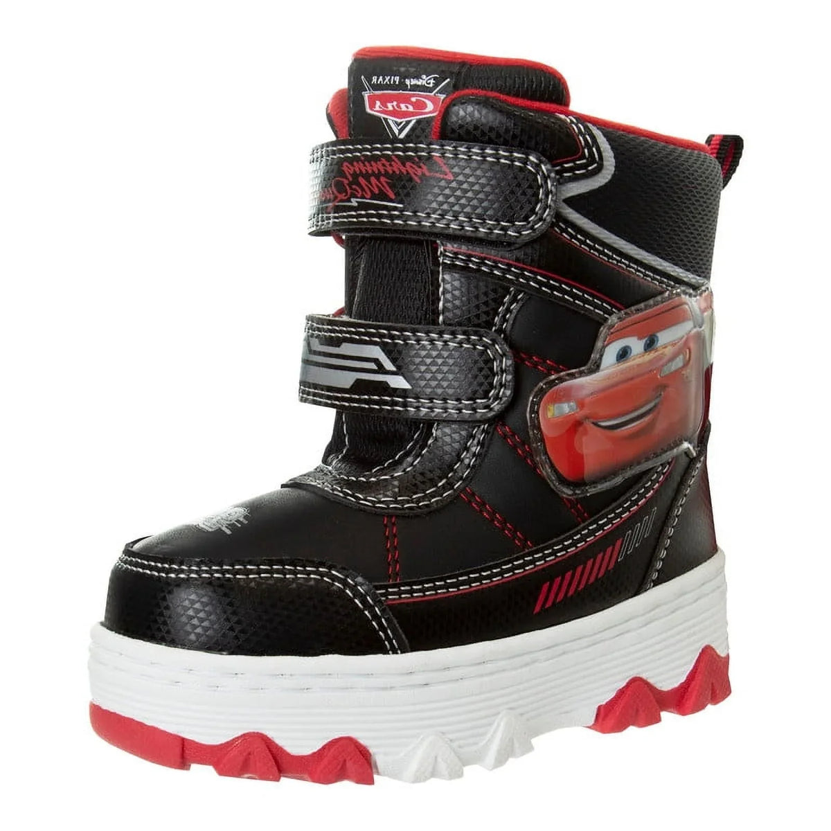 Boots Kid) Kids Boots Cars Winter Resistant Disney - (Toddler/Little Water Snow