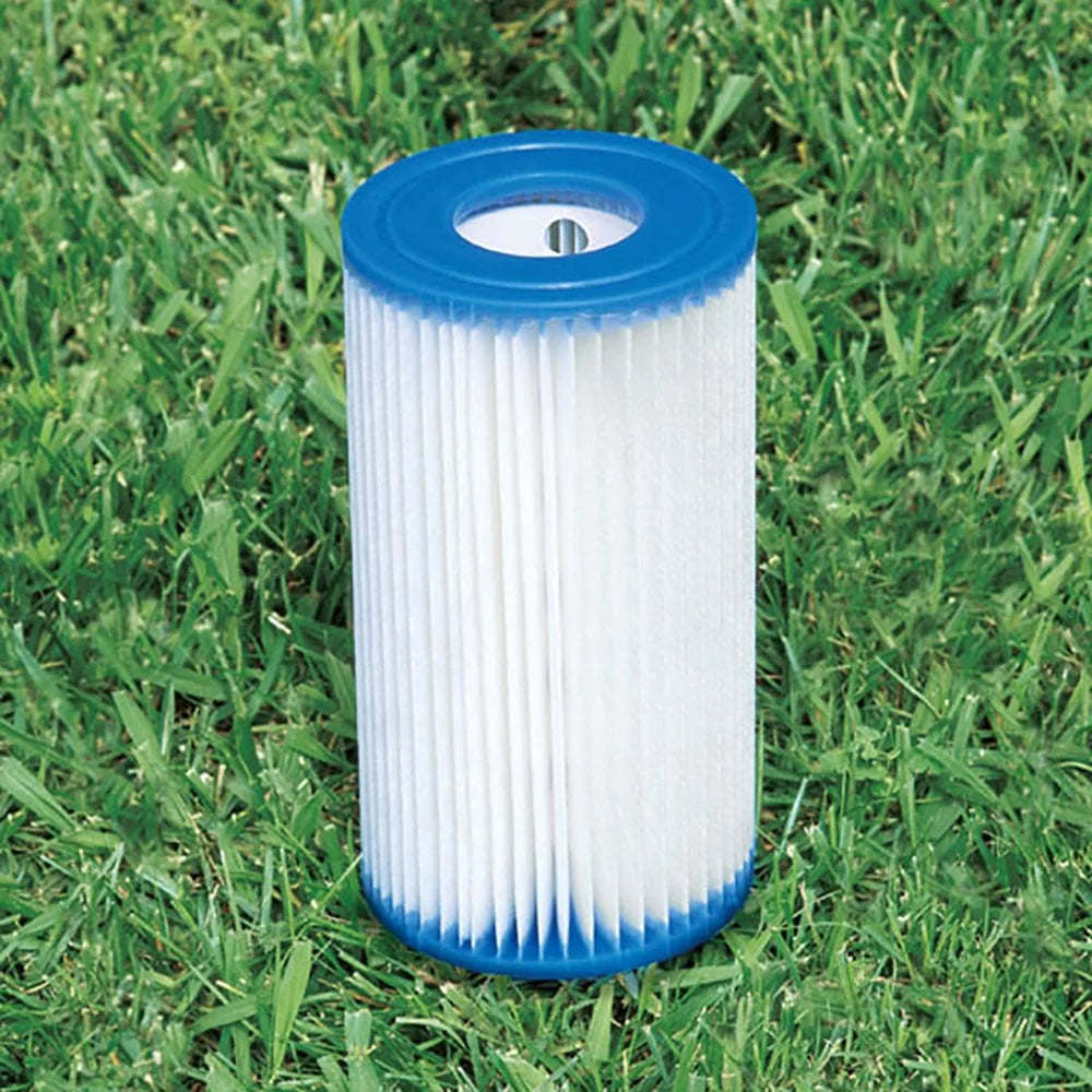 Ground Cartridge 6 and Above Pack, Cover Pump, Intex Filter w/ Pool Metal