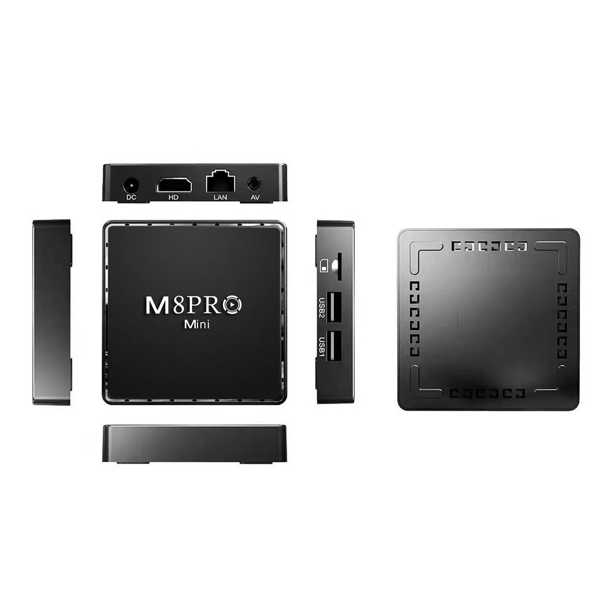 Retor 100M TV Game Pro with Game 10000+ Box Box System Game Wireless M8 TV and Dual Controllers Mini 4K Android