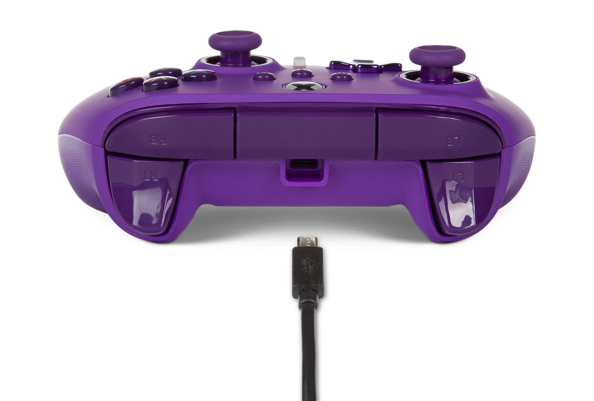 Royal Series PowerA Purple Enhanced Wired Controller X|S for Xbox -