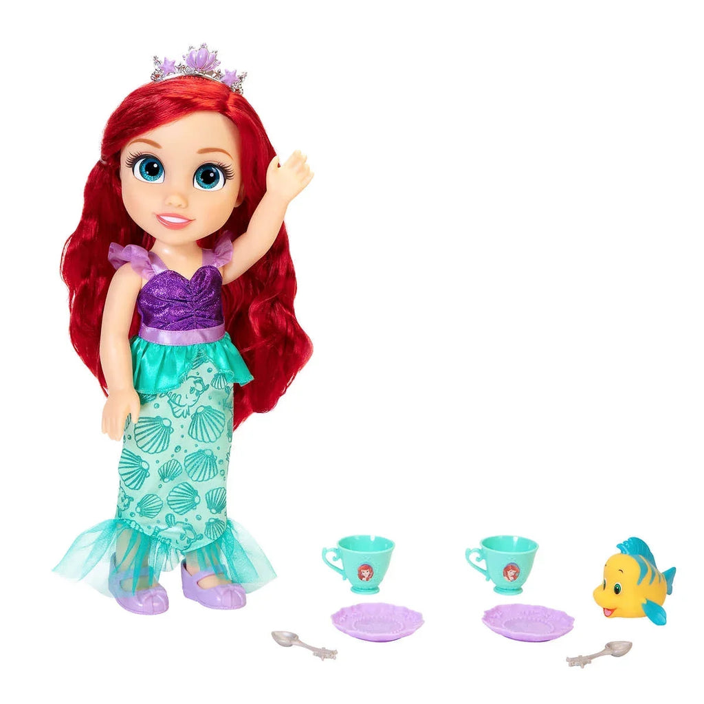 And Flounder Time Disney W Princess Tea Doll Ith Ariel