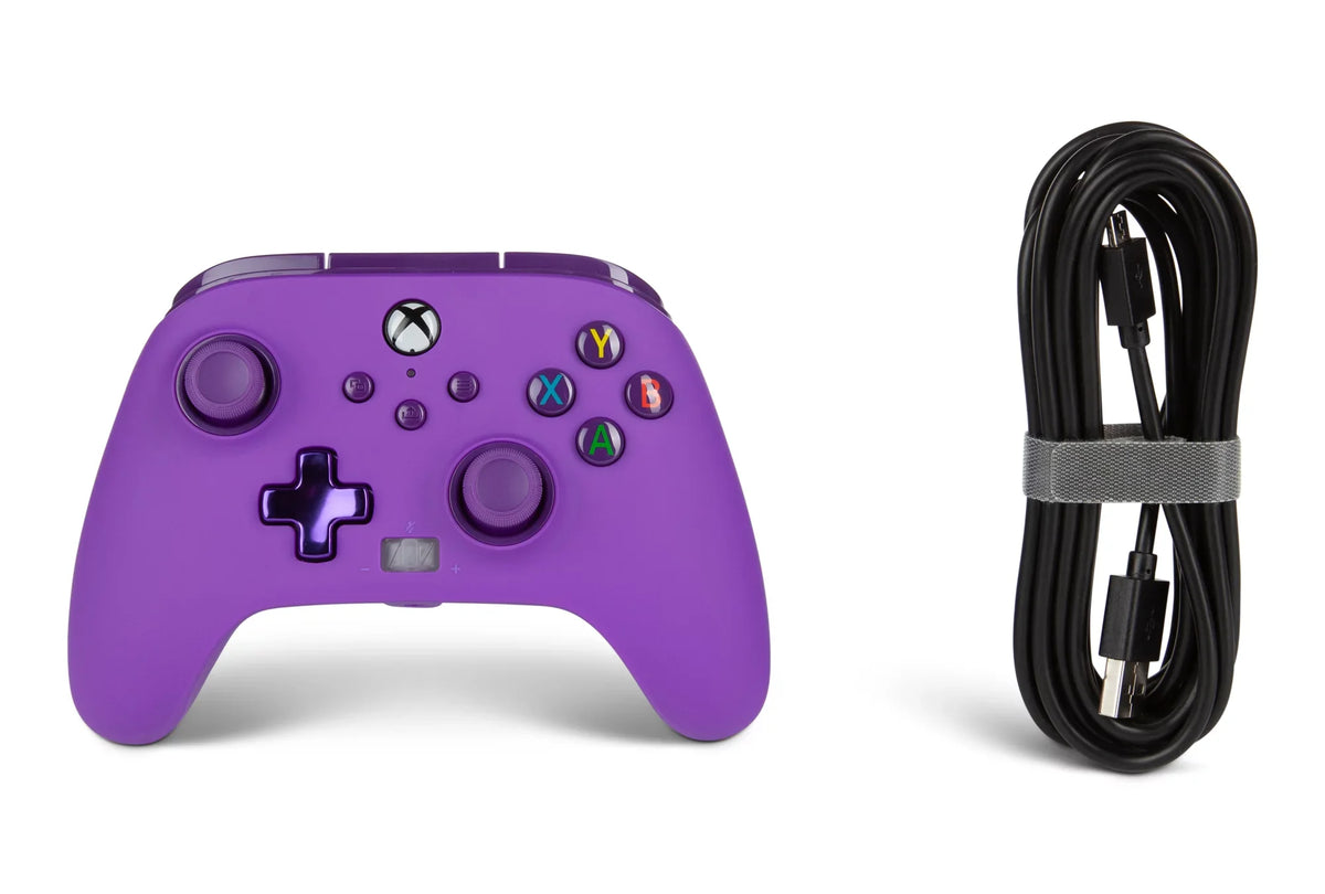 Royal Series PowerA Purple Enhanced Wired Controller X|S for Xbox -