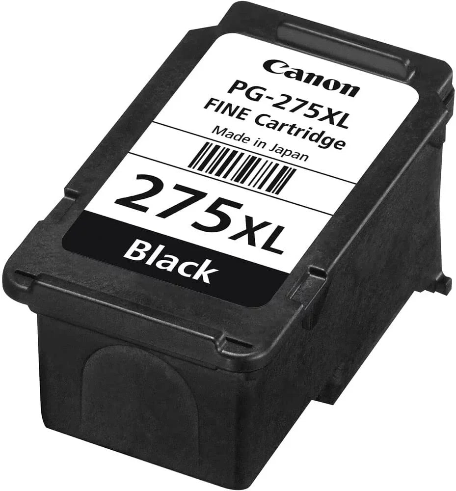 Capacity Canon Retail - High XL (4987C001) and PG-275 XL Cartridges Ink (4981C001) Canon CL-276 Black Color Packaging