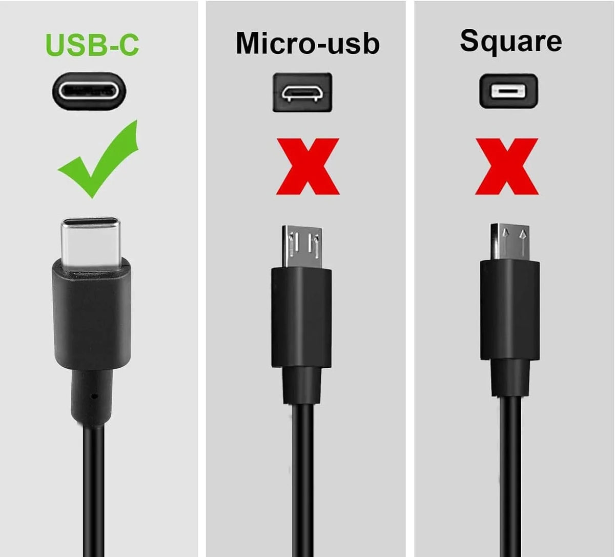 with Lenovo Compatible Ac Adapter Cord 81MA0022US 100e Power USB-C Guy-Tech 45w Chromebook