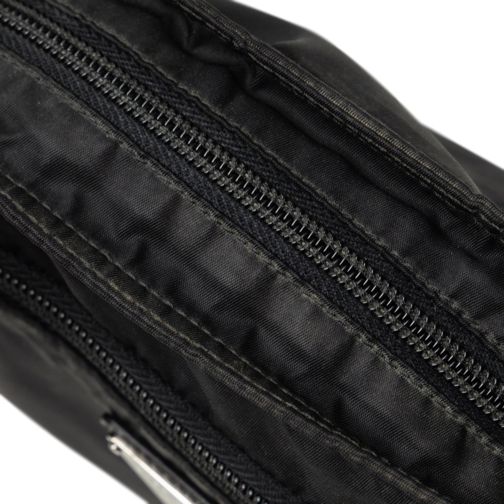 Crossbody Bag Fabric (Good) Crossbody Pre-Owned Unisex Prada Tessuto Black Nylon Authenticated