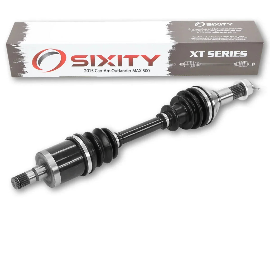 XT compatible EFI 2015 with Front Axle Sixity - Can-Am 4X4 MAX Outlander 500 Left