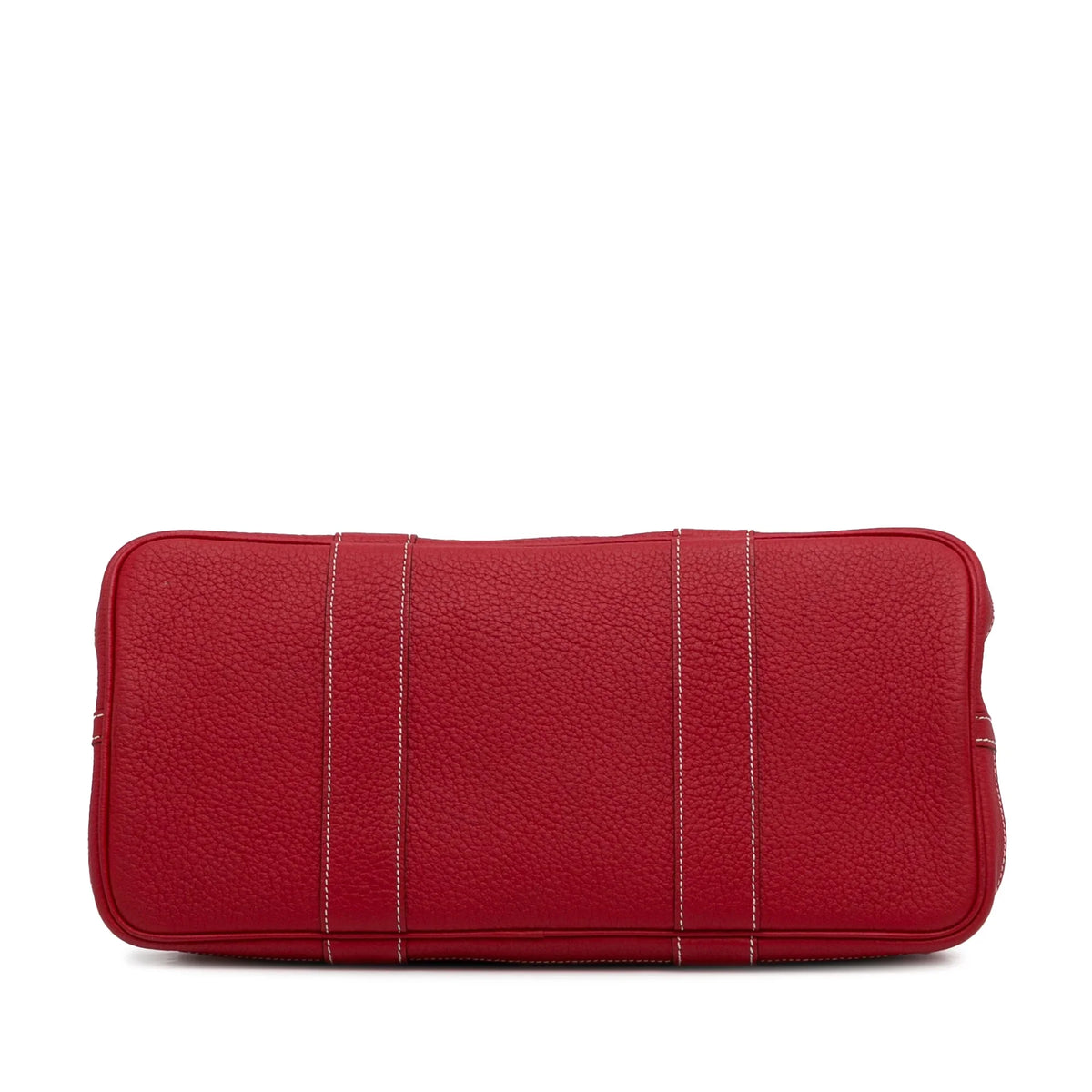 Negonda Bag Authenticated Tote Party (Good) Hermès 36 Red Unisex Pre-Owned Calf Leather Garden