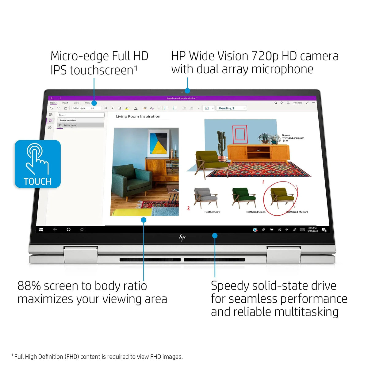 Xe 6 Win SSD 15.6 2-in-1 32GB inch i5-1135G7 Laptop Intel HP Gen 11th Touchscreen Pro Iris w/ 10 DDR4 NVMe USB WI-FI Keyboard Graphics 2021 32GB Fingerprint 1TB FHD Backlit Envy