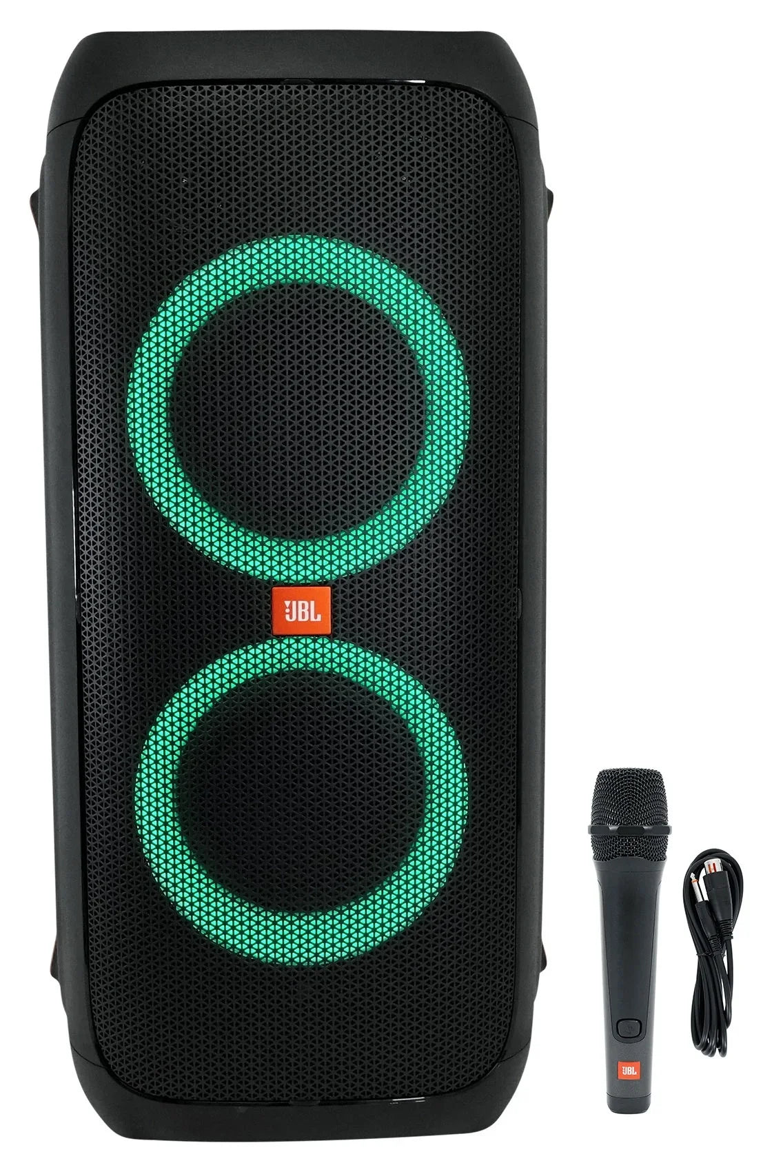 Speaker+Mic JBL RGB Box Rechargeable Partybox Party 310 Bluetooth LED Portable