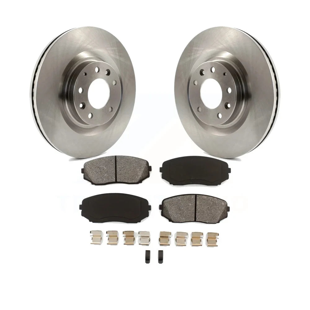 Pads Brake For Semi-Metallic Rotors - Auto Kit Mazda Front K8S-100535 And Disc 2007-2015 Transit CX-9