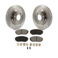 Pads Brake For Semi-Metallic Rotors - Auto Kit Mazda Front K8S-100535 And Disc 2007-2015 Transit CX-9