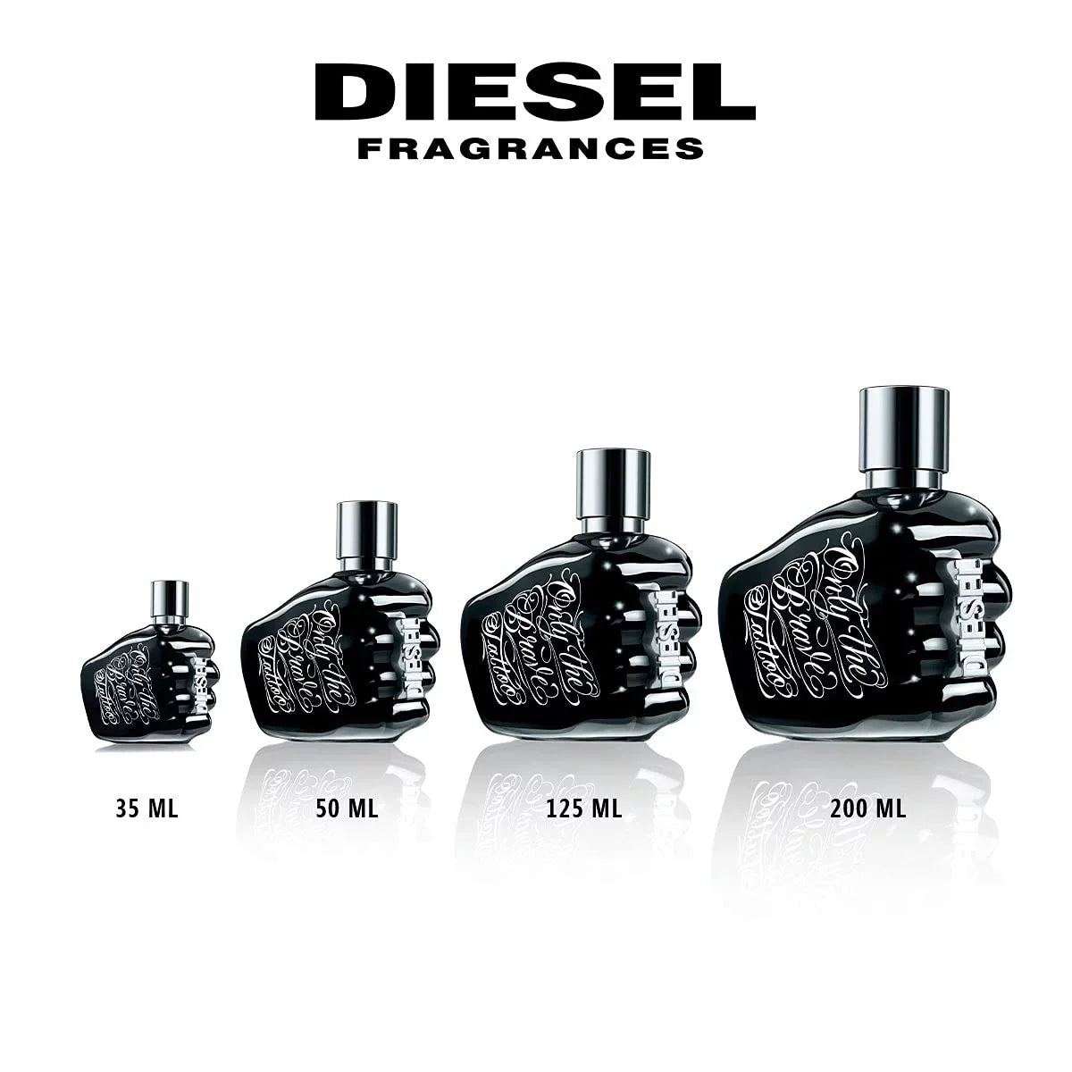 Eau for Spray de Diesel The fl Only 1.7 Toilette oz Brave Fragrance Men,