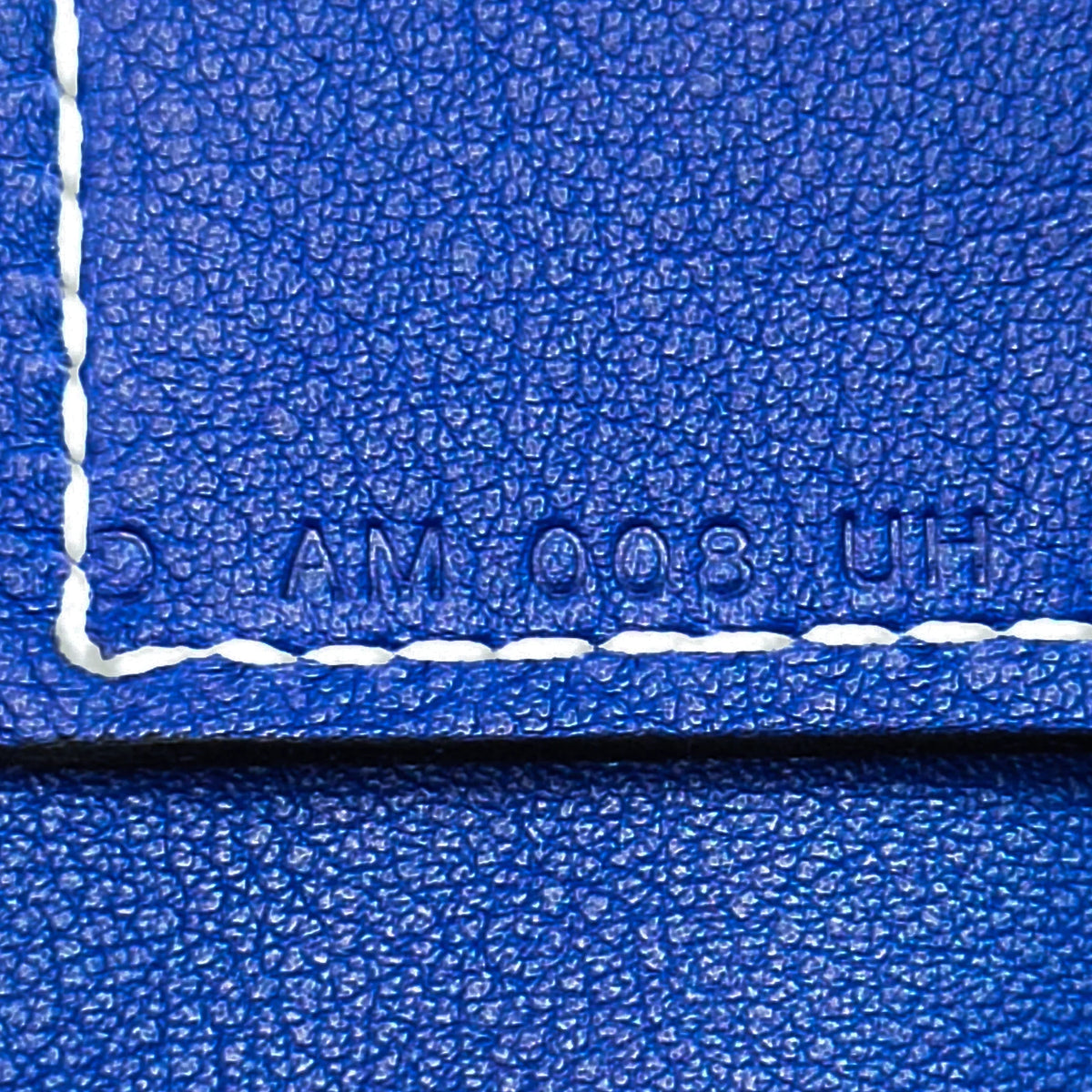 Cheri Hermès Backpack New) Authenticated Leather (Like Blue Pre-Owned Unisex Calf Bridado
