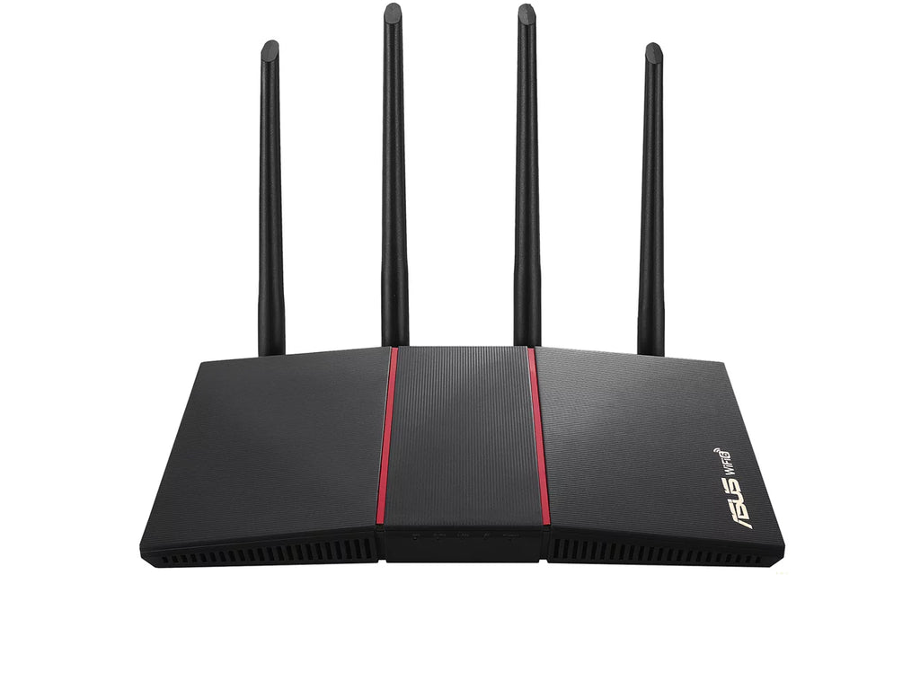 6 Speed GHz Wi-Fi - Ethernet UNII 5 - RT-AX55 Gig... x Band - Wireless Broadband External) - Antenna(4 x - ISM Router Band MB/s IEEE 4 Port x 802.11ax 225 Wireless Network 1 x - 4 - GHz Port Asus 2.40
